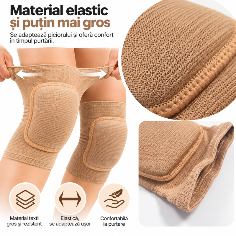 Material elastic și protecție căptușită